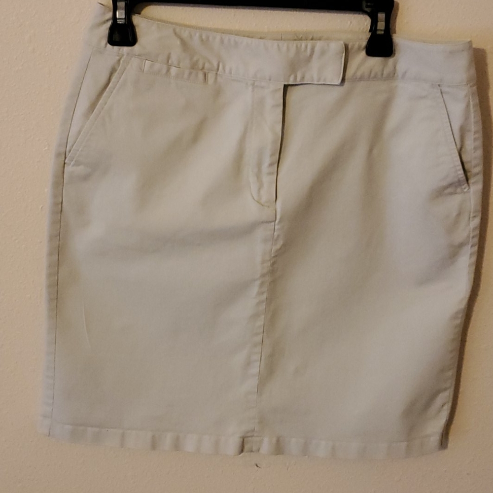Talbots Petites Tan Kakai Skirt